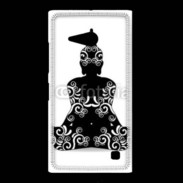 Coque Nokia Lumia 735 Bouddha en dessin 