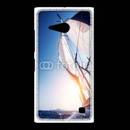 Coque Nokia Lumia 735 Bateau et couché de soleil 50