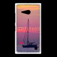 Coque Nokia Lumia 735 Couché de soleil en mer 50