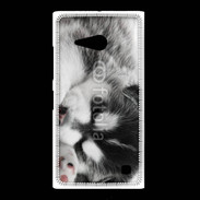 Coque Nokia Lumia 735 Chiot Husky