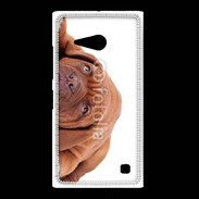 Coque Nokia Lumia 735 Mastiff marron