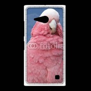 Coque Nokia Lumia 735 Perroquet rose