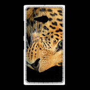 Coque Nokia Lumia 735 Tête de léopard 2