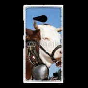 Coque Nokia Lumia 735 Vache de race Abondance Savoie
