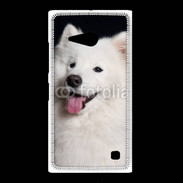 Coque Nokia Lumia 735 Portrait de chien loup 5