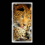 Coque Nokia Lumia 735 Portrait de léopard