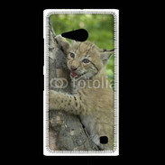 Coque Nokia Lumia 735 Bébé Lynx