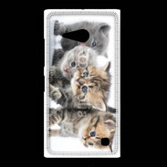 Coque Nokia Lumia 735 Groupe de chatons 7