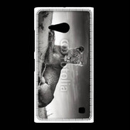 Coque Nokia Lumia 735 Lionne sur une dune