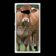 Coque Nokia Lumia 735 Vache de race limousine