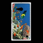 Coque Nokia Lumia 735 Poissons tropicaux et coraux 5