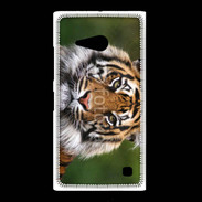 Coque Nokia Lumia 735 Portrait de tigre 10