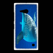 Coque Nokia Lumia 735 Portrait de dauphin 5