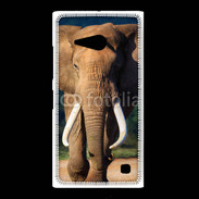 Coque Nokia Lumia 735 Éléphant de face