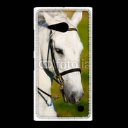 Coque Nokia Lumia 735 Portrait cheval blanc 25