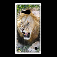 Coque Nokia Lumia 735 Portrait de lion 25