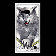 Coque Nokia Lumia 735 Loup en dessin 100
