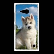 Coque Nokia Lumia 735 Chiot Husky Sibérien 510