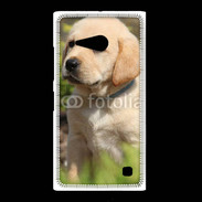 Coque Nokia Lumia 735 Portrait de chiot Labrador 800