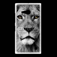 Coque Nokia Lumia 735 Lion les yeux dans les yeux