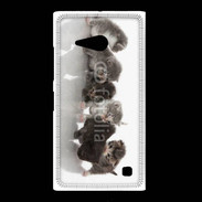 Coque Nokia Lumia 735 Petit chat en folie 500