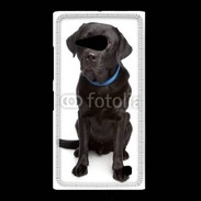 Coque Nokia Lumia 735 Labrador noir adulte 600