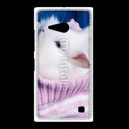 Coque Nokia Lumia 735 Lapin et bonnet 500
