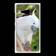 Coque Nokia Lumia 735 Oiseau Cacatoès blanc 25
