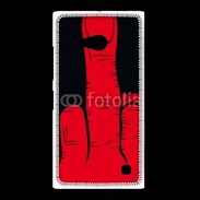 Coque Nokia Lumia 735 Red hand show fuck