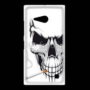 Coque Nokia Lumia 735 Tête de mort fumeur