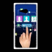 Coque Nokia Lumia 735 Réseau social