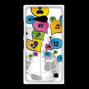 Coque Nokia Lumia 735 Réseau social 2
