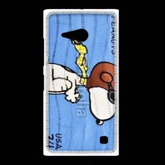 Coque Nokia Lumia 735 Snoopy timbre poste