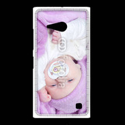 Coque Nokia Lumia 735 Amour de bébé en violet