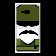Coque Nokia Lumia 735 Moustache militaire