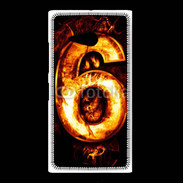 Coque Nokia Lumia 735 Six en feu