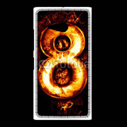 Coque Nokia Lumia 735 Huit en feu