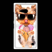 Coque Nokia Lumia 735 Yorkshire avec un cornet de glace