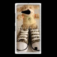 Coque Nokia Lumia 735 peluche et converses