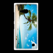 Coque Nokia Lumia 735 Belle plage ensoleillée 1