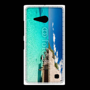 Coque Nokia Lumia 735 Bungalow sur mer tropicale