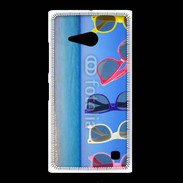 Coque Nokia Lumia 735 Lunettes sur la plage