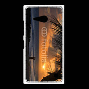 Coque Nokia Lumia 735 Couple romantique sur la plage