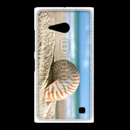 Coque Nokia Lumia 735 Coquillage sur la plage 5