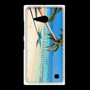 Coque Nokia Lumia 735 Palmier sur la plage tropicale