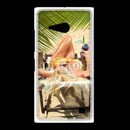 Coque Nokia Lumia 735 Femme sexy à la plage 25