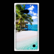 Coque Nokia Lumia 735 Petite île tropicale sur l'océan indien