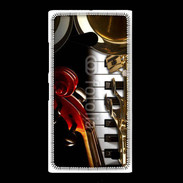 Coque Nokia Lumia 735 Mélange d'instruments de musique