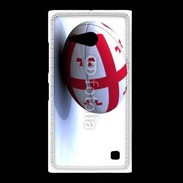 Coque Nokia Lumia 735 Ballon de rugby Georgie