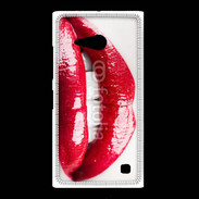 Coque Nokia Lumia 735 Bouche sexy gloss rouge